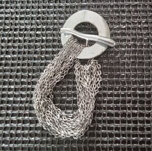 Olsen Chunky Silver-tone Chain Bracelet